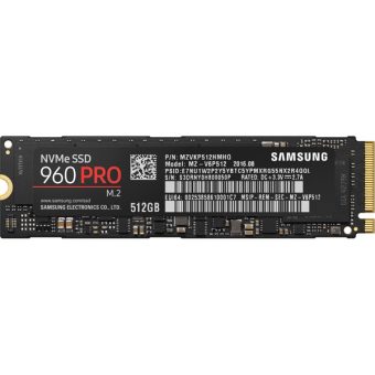 500GB Samsung 960 Pro M.2 NVMe M.2 2280 SSD | High-Speed PCIe Gen3 Solid State Drive
