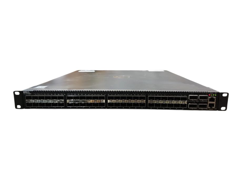 Dell Networking S4810P 10GbE Switch – 48× SFP+ + 4× 40Gb QSFP+ – Reverse Airflow – Single PSU (Used)