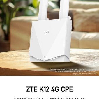 ZTE K12 4G LTE Wi-Fi 6 Router