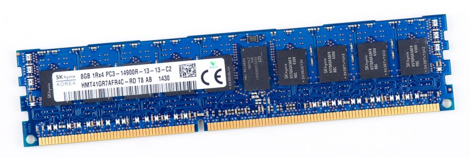 SK hynix 8GB DDR3 ECC Registered (PC3-14900R) 1866MHz Server RAM – 1Rx4