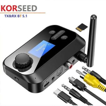 C41 6-in-1 Bluetooth 5.1 Audio Transmitter & Receiver – RCA / AUX / Optical Wireless Adapter