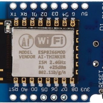 ESP8266 D1 Mini WiFi Development Board (ESP-12F) – Arduino, NodeMCU Compatible, Micro USB