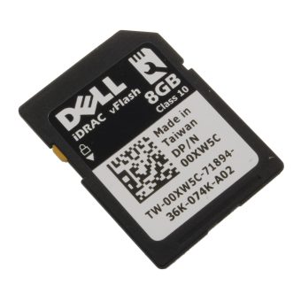 Dell iDRAC vFlash SD Card 8GB – Remote Management Storage for PowerEdge Servers - 00XW5C Class 10