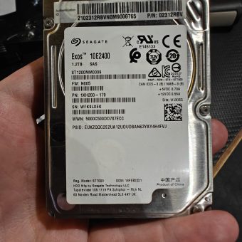 Seagate Exos 10E2400 1.2TB 10K SAS 2.5" SFF Enterprise Hard Drive — ST1200MM0009