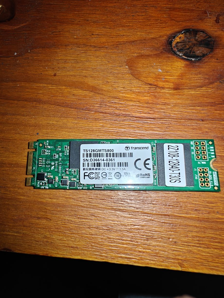 Transcend MTS800 M.2 SATA III SSD 128GB