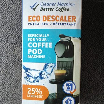 Caffenu Eco Descaler 200ml box for coffee pod machines