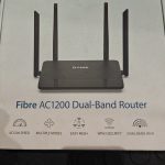D-Link DIR-822K Fibre AC1200 Dual-Band Wi-Fi Router — 4 x 5dBi Antennas, EasyMesh, WPA3 (Used, Boxed)