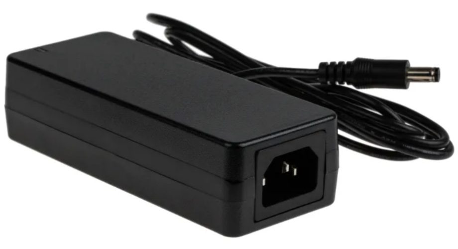 24V 2.5A 60W DC Power Supply — 5.5 x 2.1mm Barrel Plug, Regulated Switch-Mode (New)